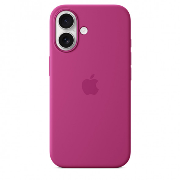 Чехол Apple для iPhone 16 Plus Silicone MagSafe, Fuchsia (MYYE3ZM/A) в Челябинске
