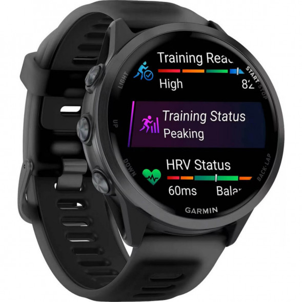 Умные часы Garmin Forerunner 570 47 мм Slate Grey Aluminium/Translucent Black 010-02971-00 в Челябинске