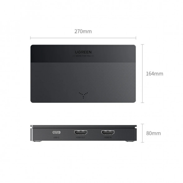 Карта видеозахвата UGREEN CM630 HDMI 4K60Hz в Челябинске