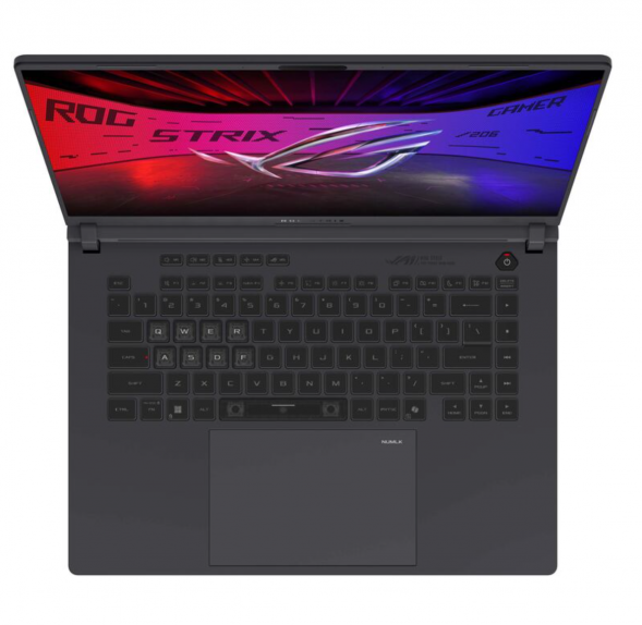 Ноутбук ASUS ROG Strix G16 2025 G615LR-S5222 (Intel Core Ultra 9 275HX/16&amp;quot;/32Gb/1Tb/RTX 5070Ti/Без ОС), Серый в Челябинске