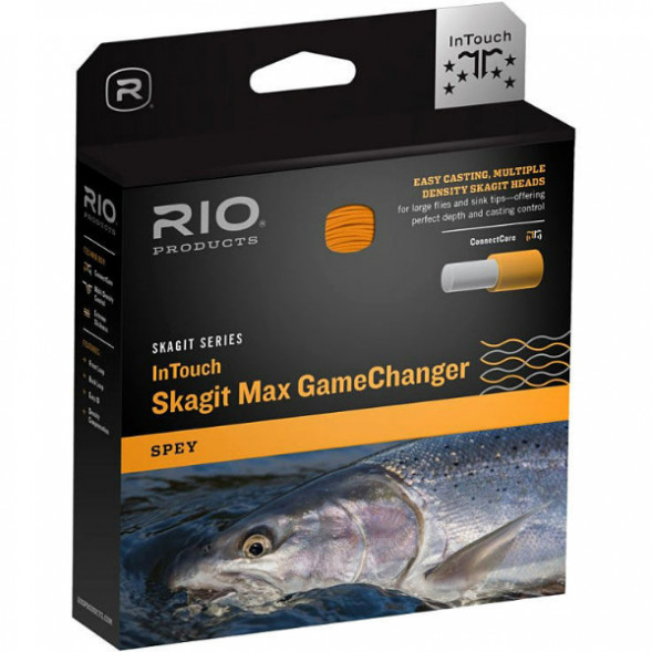 Леска RIO InTouch Skagit Max GameChanger #7/8 525gr, Dk Aqua/Lt Aqua/Orange в Челябинске
