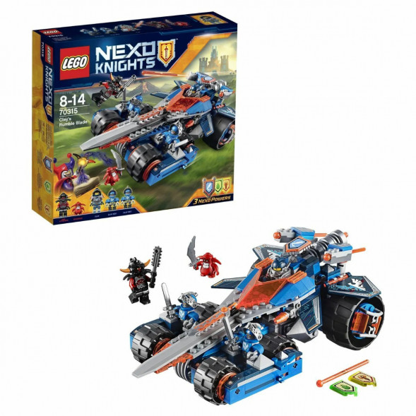 Конструктор LEGO Nexo Knights 70315 Устрашающий разрушитель Клэя в Челябинске