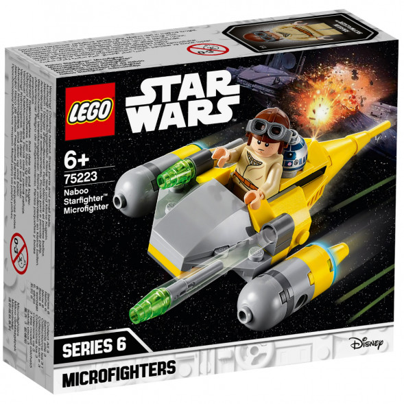 Конструктор LEGO Star Wars 75223 Микрофайтеры: Истребитель с планеты Набу в Челябинске