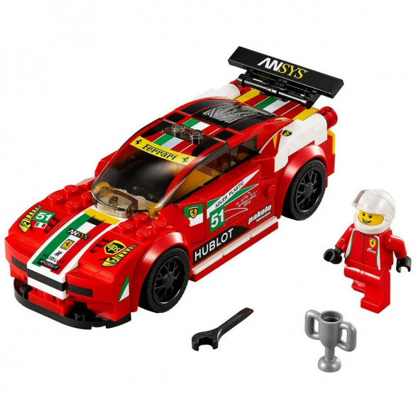 Конструктор LEGO Speed Champions 75908 Феррари 458 Италия GT2 в Челябинске