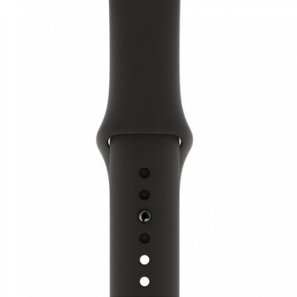Ремешок для Apple Watch 44mm Black Sport Band (MTPL2ZM/A), черный в Челябинске