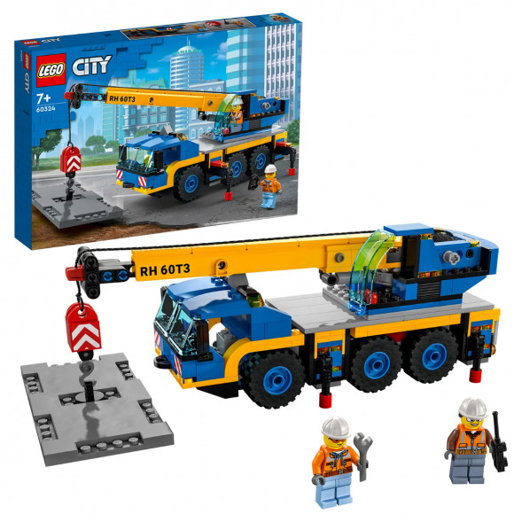 Конструктор LEGO City Great Vehicles 60324 Мобильный кран в Челябинске