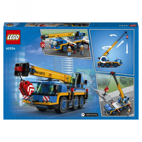 Конструктор LEGO City Great Vehicles 60324 Мобильный кран в Челябинске