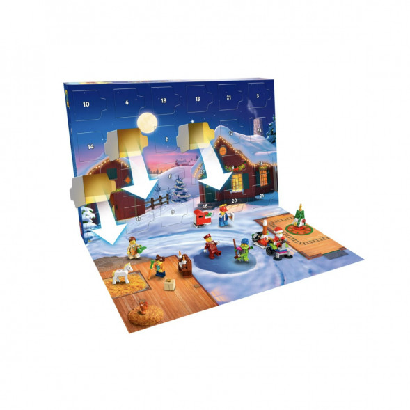Конструктор LEGO City 60352 Рождественский новогодний календарь 2022 в Челябинске