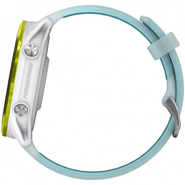 Умные часы Garmin Forerunner 570 47 мм Amp Yellow Aluminium/Translucent Whitestone/Turquoise 010-02971-01 в Челябинске