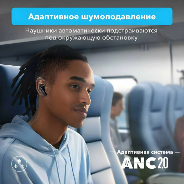 Беспроводные наушники Anker Soundcore Liberty 4 NC, White в Челябинске