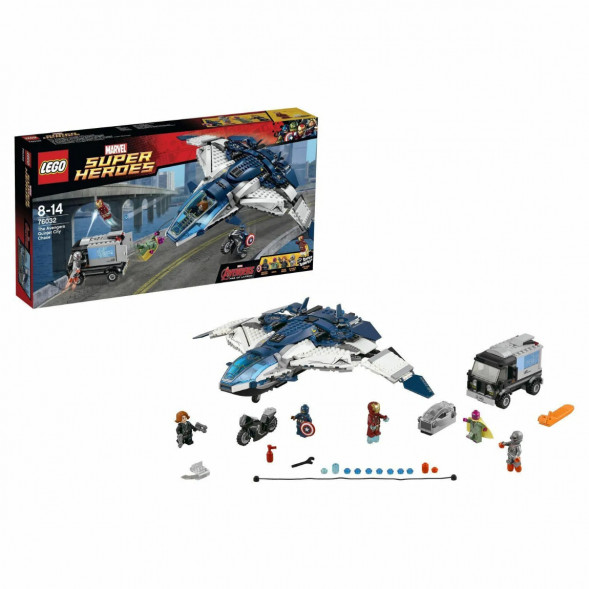 Конструктор LEGO Super Heroes 76032 Погоня на Квинджете Мстителей в Челябинске