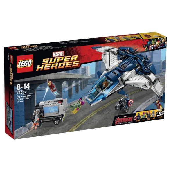 Конструктор LEGO Super Heroes 76032 Погоня на Квинджете Мстителей в Челябинске