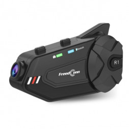 Мотогарнитура на шлем с камерой Freedconn R1 - Plus Motorcycle Bluetooth Wifi Recorder