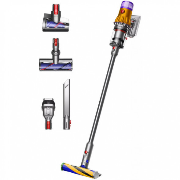 Пылесос Dyson V12 Detect Slim Absolute SV46, Yellow/Nickel в Челябинске