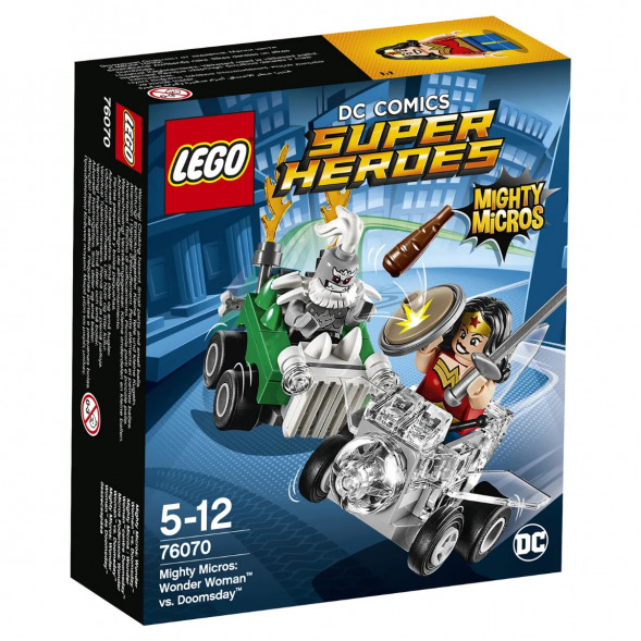 Конструктор LEGO Super Heroes 76070 Mighty Micros: Чудо-женщина против Думсдэя в Челябинске