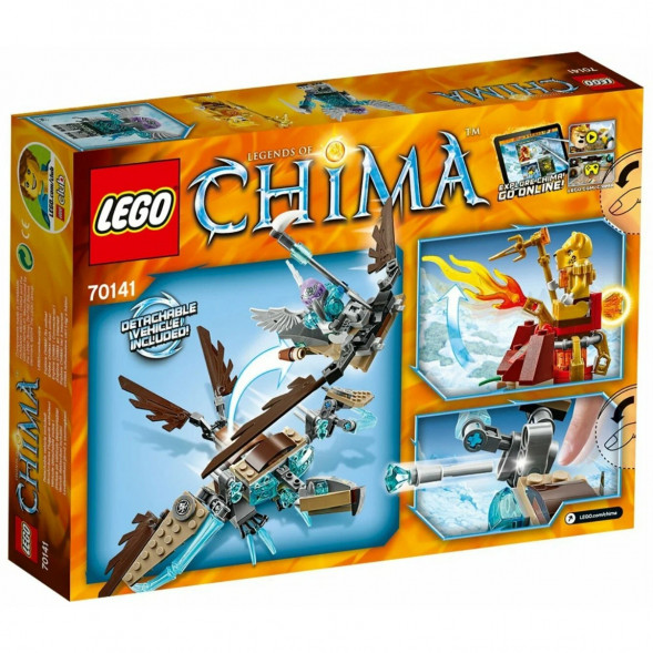 Конструктор LEGO Legends of Chima 70141 Ледяной планер Варди в Челябинске