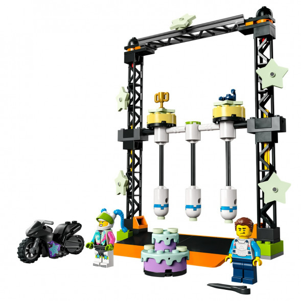 Конструктор LEGO City 60341 Трюковое испытание «Нокдаун» в Челябинске