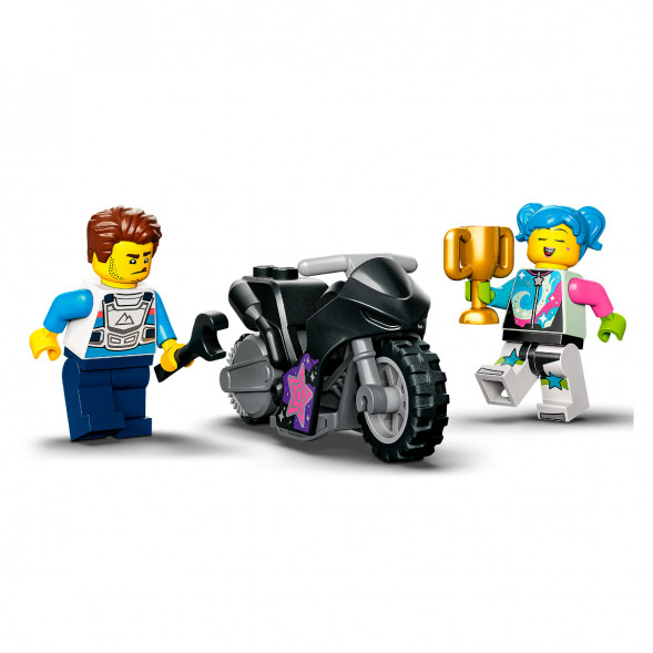 Конструктор LEGO City 60341 Трюковое испытание «Нокдаун» в Челябинске