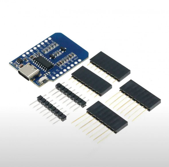 Микроконтроллер Wemos D1 mini ESP8266 с разъемом TYPE-C в Челябинске