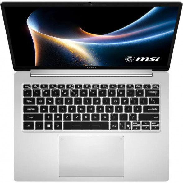Ноутбук MSI Modern 14S AI+ G3MG-011XRU (14&amp;quot;, OLED, Intel Core Ultra 5 322 2.5ГГц, 6 ядер, 16ГБ DDR5, 512ГБ SSD, Intel Graphics, без ОС), серебристый в Челябинске