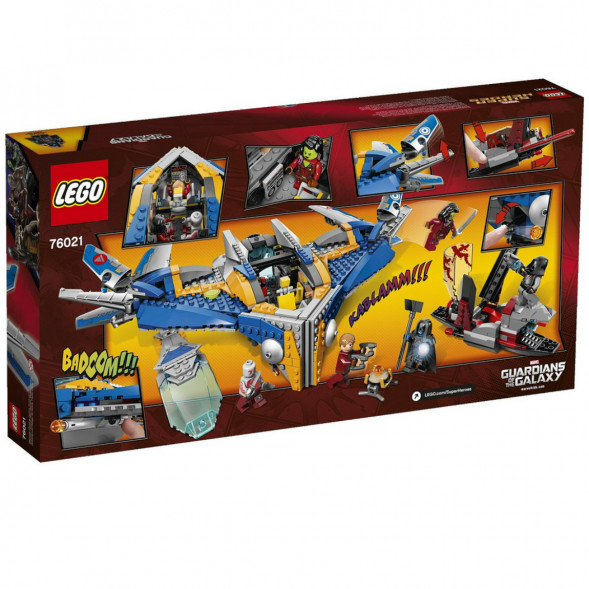 Конструктор LEGO Super Heroes 76021 Спасение космического корабля «Милано» в Челябинске