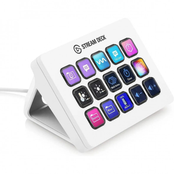 Контроллер Elgato Stream Deck MK.2, белый в Челябинске
