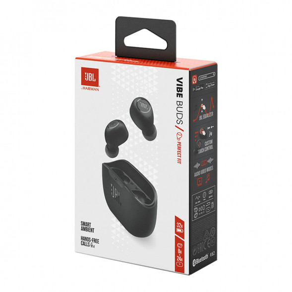 Беспроводные наушники JBL Wave Buds, Black в Челябинске