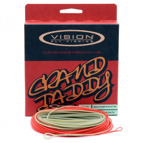 Рыболовный шнур Vision Grand Daddy Rods 10 Intermediate VGD10I в Челябинске