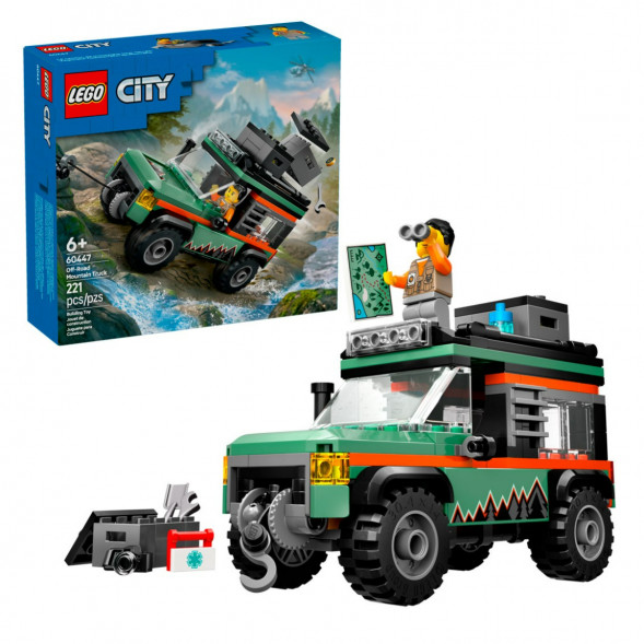 Конструктор LEGO City 60447 Внедорожный горный грузовик в Челябинске
