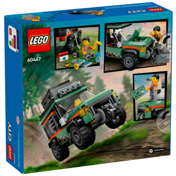 Конструктор LEGO City 60447 Внедорожный горный грузовик в Челябинске
