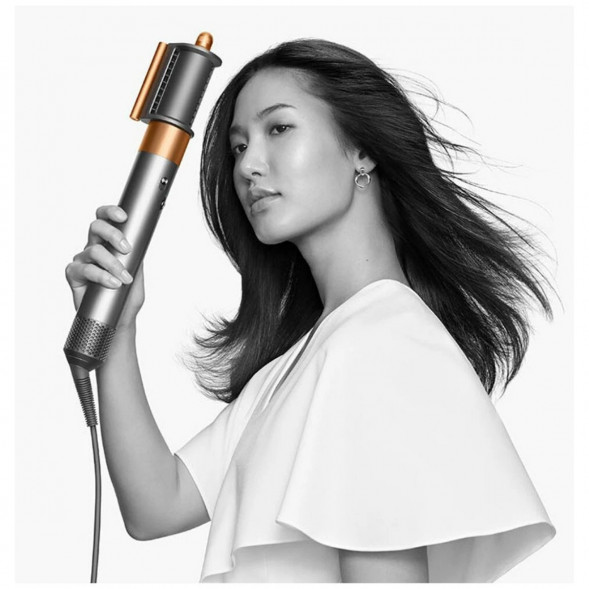 Фен-стайлер Dyson Airwrap multi-styler Complete Long HS05, яркий никель/медный в Челябинске
