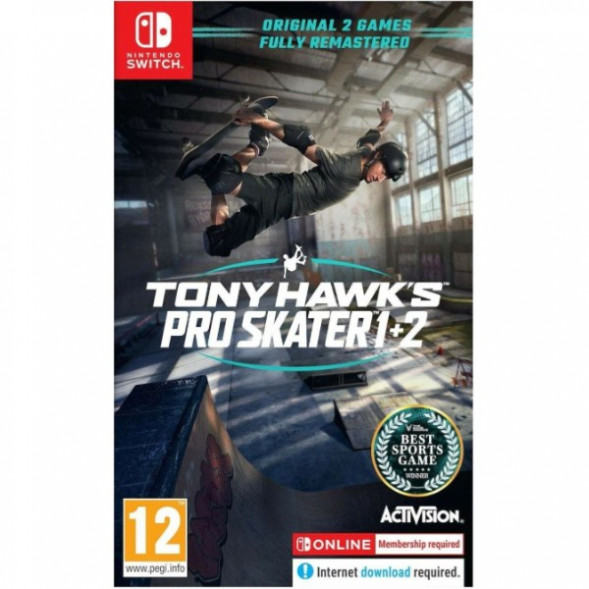 Игра Tony Hawk`s Pro Skater 1+2 [Nintendo Switch, английская версия] в Челябинске