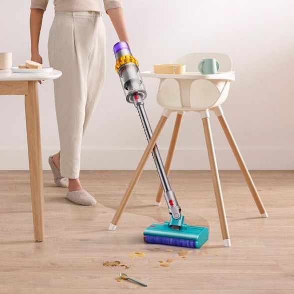 Пылесос Dyson V15s Detect Submarine, Yellow/Nickel в Челябинске