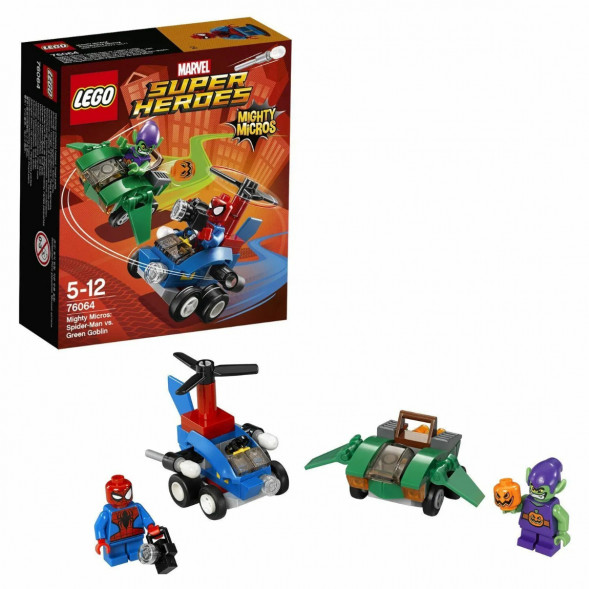 Конструктор LEGO Super Heroes 76064 Человек‑паук против Зелёного Гоблина в Челябинске