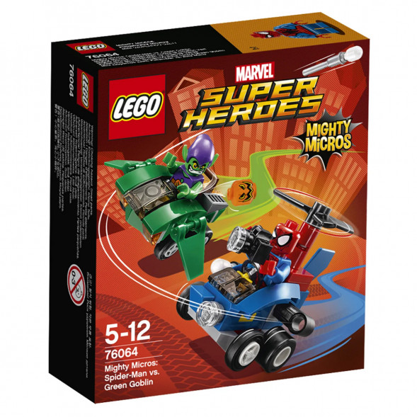 Конструктор LEGO Super Heroes 76064 Человек‑паук против Зелёного Гоблина в Челябинске