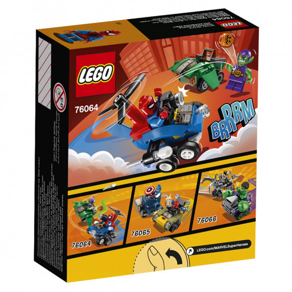 Конструктор LEGO Super Heroes 76064 Человек‑паук против Зелёного Гоблина в Челябинске
