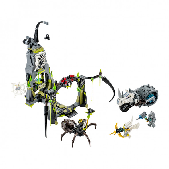 Конструктор LEGO Legends Of Chima 70133 Пещера Спинлина в Челябинске