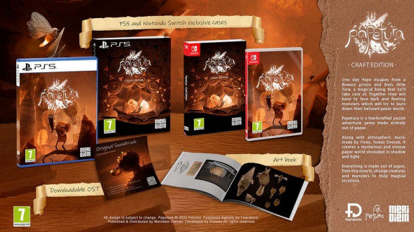 Игра Papetura. Craft Edition [Nintendo Switch, русские субтитры] в Челябинске