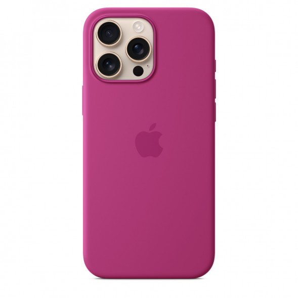 Чехол Apple для iPhone 16 Pro Max Silicone MagSafe, Fuchsia (MYYX3ZM/A) в Челябинске