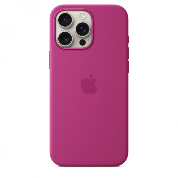 Чехол Apple для iPhone 16 Pro Max Silicone MagSafe, Fuchsia (MYYX3ZM/A) в Челябинске