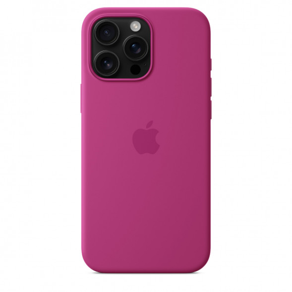 Чехол Apple для iPhone 16 Pro Max Silicone MagSafe, Fuchsia (MYYX3ZM/A) в Челябинске