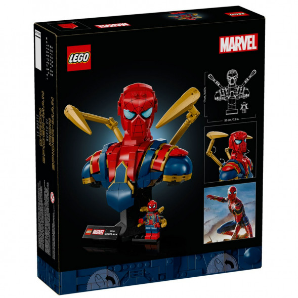 Конструктор LEGO Super Heroes 76326 Бюст Железного Человека-паука в Челябинске