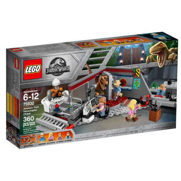 Конструктор LEGO Jurassic World 75932 Охота на рапторов в Парке Юрского Периода в Челябинске