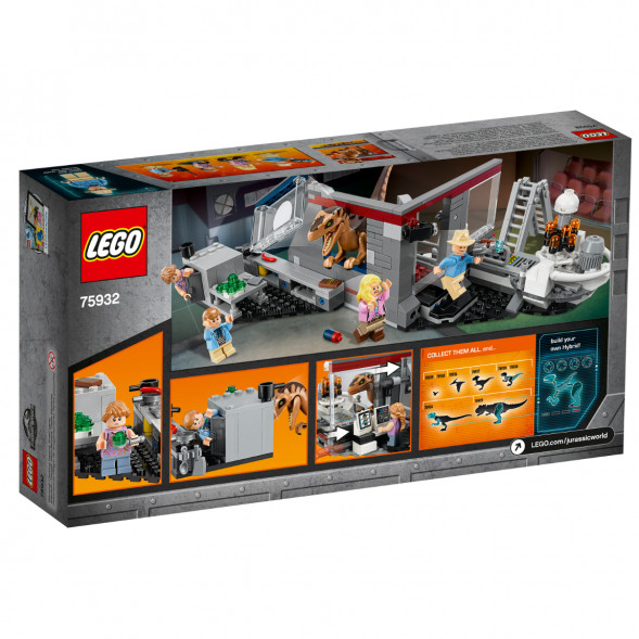 Конструктор LEGO Jurassic World 75932 Охота на рапторов в Парке Юрского Периода в Челябинске