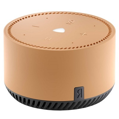 Умная колонка Яндекс.Станция Лайт, капучино в Челябинске