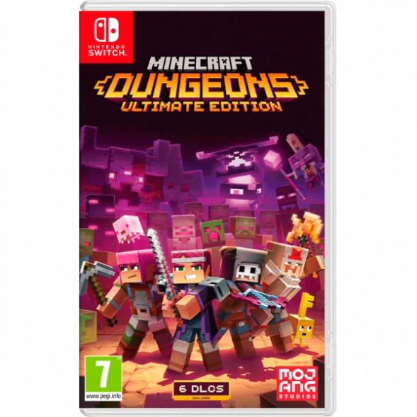 Игра Minecraft Dungeons - Ultimate Edition [Nintendo Switch, русские субтитры] в Челябинске