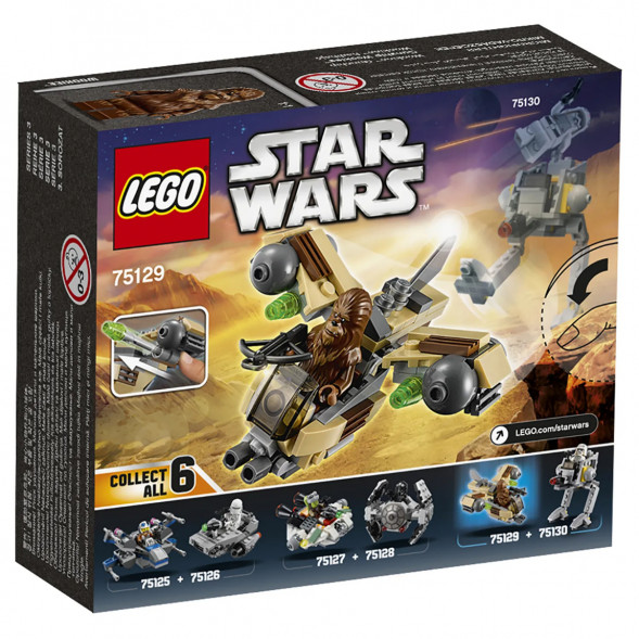 Конструктор LEGO Star War 75129 Боевой корабль Вуки в Челябинске