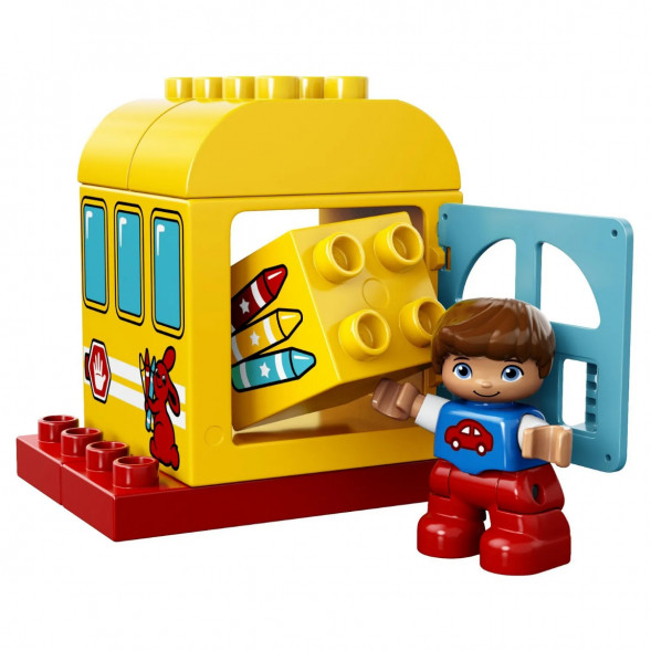 Конструктор LEGO DUPLO 10603 Мой первый автобус в Челябинске