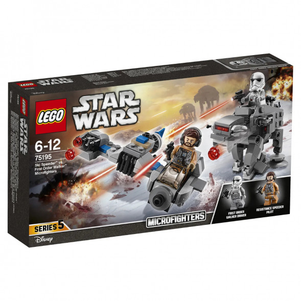 Конструктор LEGO Star Wars 75195 Бой пехотинцев Первого Ордена против спидера на лыжах в Челябинске