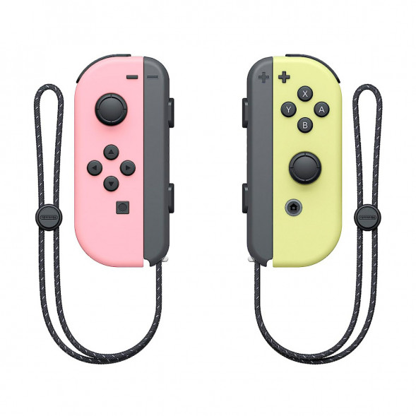 Геймпад Nintendo Switch Joy-Con controllers Duo, пастельный розовый / пастельный жёлтый в Челябинске